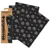 Clairefontaine 3 feuilles Décopatch - Diamants noirs 764