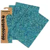 Clairefontaine 3 feuilles Décopatch - Écailles bleu 729