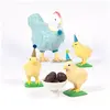 Décopatch Poussin en papier mâché - 12,5 x 11 x 7 cm