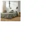 Drap housse percale lavée Bohème BLANC DES VOSGES 200 x 200 cm Coton