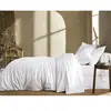 Drap housse percale lavée Bohème BLANC DES VOSGES 140 x 200 cm Coton