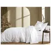 Housse de couette percale lavée Bohème-240 x 220 cm-Blanc