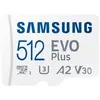 Samsung MicroSDXC 512GB EVO Plus CL10 UHS-I U3 +Adapter MB-MC512KA-EU