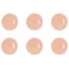 Lot De 6 Assiettes À Dessert En Grès Rose D21,5