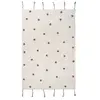 NATTIOT ~ Tapis Enfant Nümi tissé Main Coton Naturel/Ambre 100x150