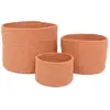 Nattiot Set De 3 Paniers De Rangement Corde De Coton Ilse Ambre