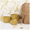 Nattiot Set De 3 Paniers De Rangement Corde De Coton Ilse Miel