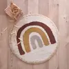 3S. x Home Tapis Rond BOHEMIAN RAINBOW