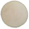 Nattiot Tapis Rond Coton Lavable Finition Crochet Perla Sable