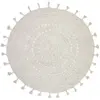 Nattiot Tapis rond Nila écru (110 cm)