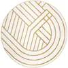 3S. x Home Tapis rond géométrique LUISA M