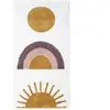 Tapis Enfant Sunshine Tissé Machine En Polypropylène Multi 80x150 - Nattiot Jaune