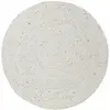 3S. x Home Tapis laine feutrée marron NATUREL M