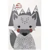 3S. x Home Tapis enfant renard MR FOX M