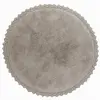 Nattiot Tapis rond Perla Gris (110 cm)