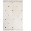 Tapis Enfant Wooly Tissage Mecanique Polypropylène Beige / Lemon 120x170 - Nattiot Rouge