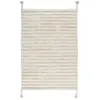 3S. x Home TAPIS EN COTON BLEU