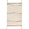 Tapis Coton Serena Par Nattiot - 100 X 150 Cm - Multicolore Beige