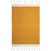 Nattiot 3S. x Home Tapis coton contemporain moutarde en coton