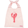 LITTLE CREVETTE Serviette bavoir Homard coquette
