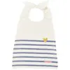 LITTLE CREVETTE Serviette bavoir Moussaillon