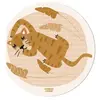 Tapis rond Tigre Dormeur