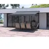 CONCEPT USINE Lozio - Store banne motorisé 4 x 3 m gris polyester