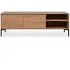 Concept-Usine Navi - Meuble Tv En Bois Avec Placard 150cm