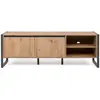 Concept-usine - kotor - Meuble tv design industriel avec placards 160cm