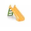 SWEEEK Petit toboggan avec connexion à eau orange et vert 120 cm toboggan