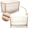 Charlie Crane Lit bébé évolutif Kimi Organic V2 Hazelnut (60 x 120 cm)