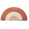 Jeux en mousse Milo arc-en-ciel bois de rose, milk, nude (3 blocs)
