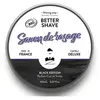 MONSIEUR BARBIER Savon De Rasage Traditionnel Better Shave Black Edition 150 Ml 