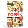 Poppik Jeu pour découvrir la nature Popik Poster Savane Stickers
