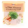Popote Les Petits Morceaux Carottes Riz Complet 190g