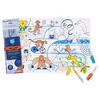 Set en silicone à colorier Sports Olympiques Superpetit