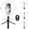 Trépied de table + anneau LED Agfaphoto ARL11 Noir