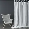 Maison d'été Rideau gaze de lin fine blanc 140X270 CM