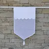 Maison d'été Brise bise feston et pompons 45X70 CM