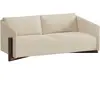 KANN DESIGN - Canapé 3 places ou + Timber - Beige - Hêtre finition noy...
