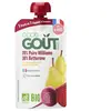 Good Goût Gourde poire et betterave - 120gr