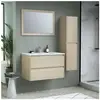 Ensemble TIMBER, set de salle de bain 80, vanity+vasque+miroir & colon...