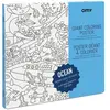 Omy - Poster à colorier 100 x 70 cm Océan