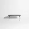 Table de jardin rectangulaire noire 180 cm Week-End - Petite Friture
