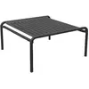Table basse de jardin noire Week-End - Petite Friture