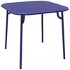 Table de jardin carrée bleue Week-End - Petite Friture