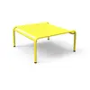 PETITE FRITURE table basse pour extérieur WEEK-END (Jaune - Aluminium ...