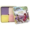 La Savonnerie de Nyons - Coffret de 4 Savons (Lavande, Verveine,Fleur de Coton, Rose) Pique-Nique 400 g unisex
