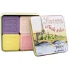 La Savonnerie de Nyons - Coffret de 4 Savons (Lavande, Verveine,Fleur de Coton, Rose) La Seine 400 g unisex
