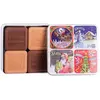 La Savonnerie de Nyons - Coffret de 4 Savons (Orange-Cannelle, Pain d'Épices) Noël 400 g unisex